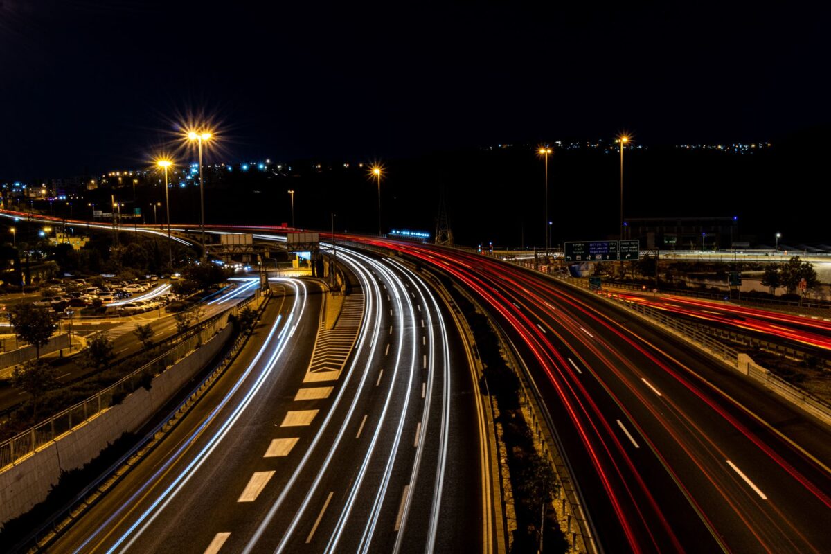 voyant voiture zig zag